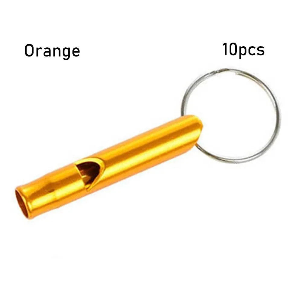 6PC with Keyring EDC Tools Survival Whistle Emergency Whistles Training Accessories