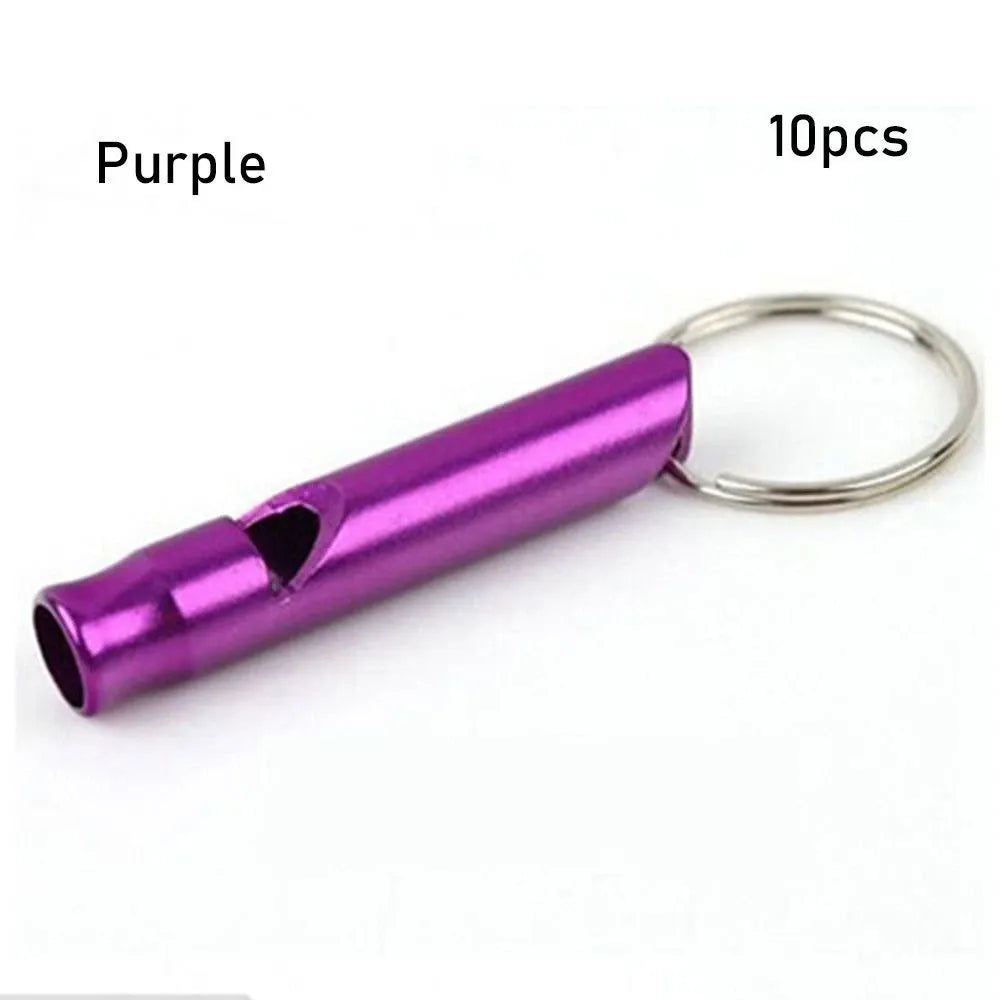 6PC with Keyring EDC Tools Survival Whistle Emergency Whistles Training Accessories