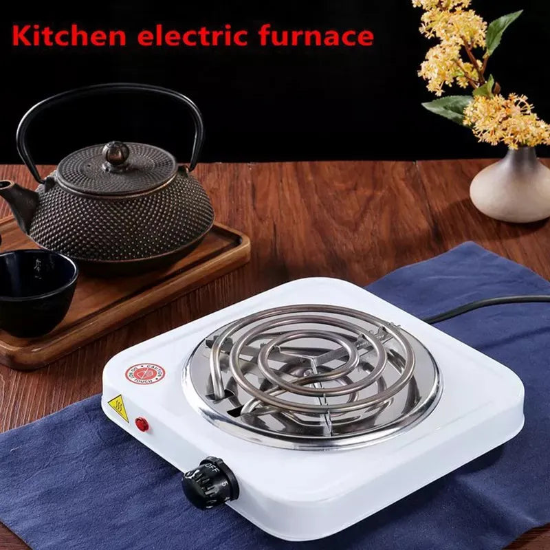 Electric Stove Iron Burner Hot Plate Home Kitchen Cooker Coffee Heater