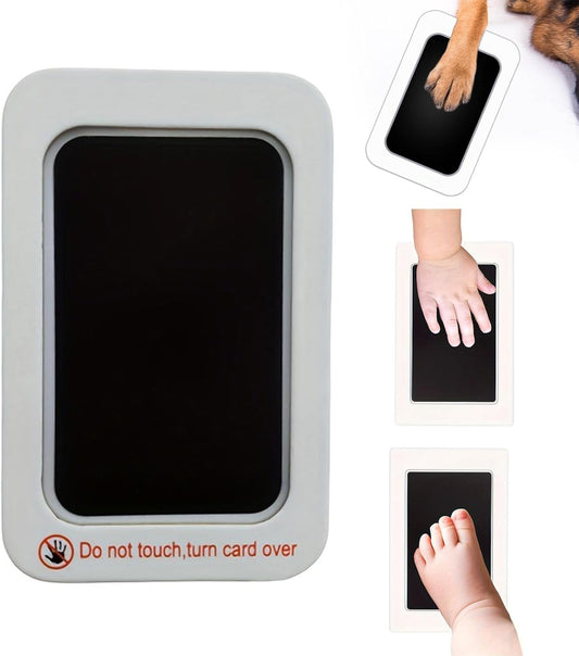 3PC Baby Inks Pad Black Pet Footprint Inks Pad Baby Hand And Foot Print Inks Pad Reusable Inks Pad EIM437