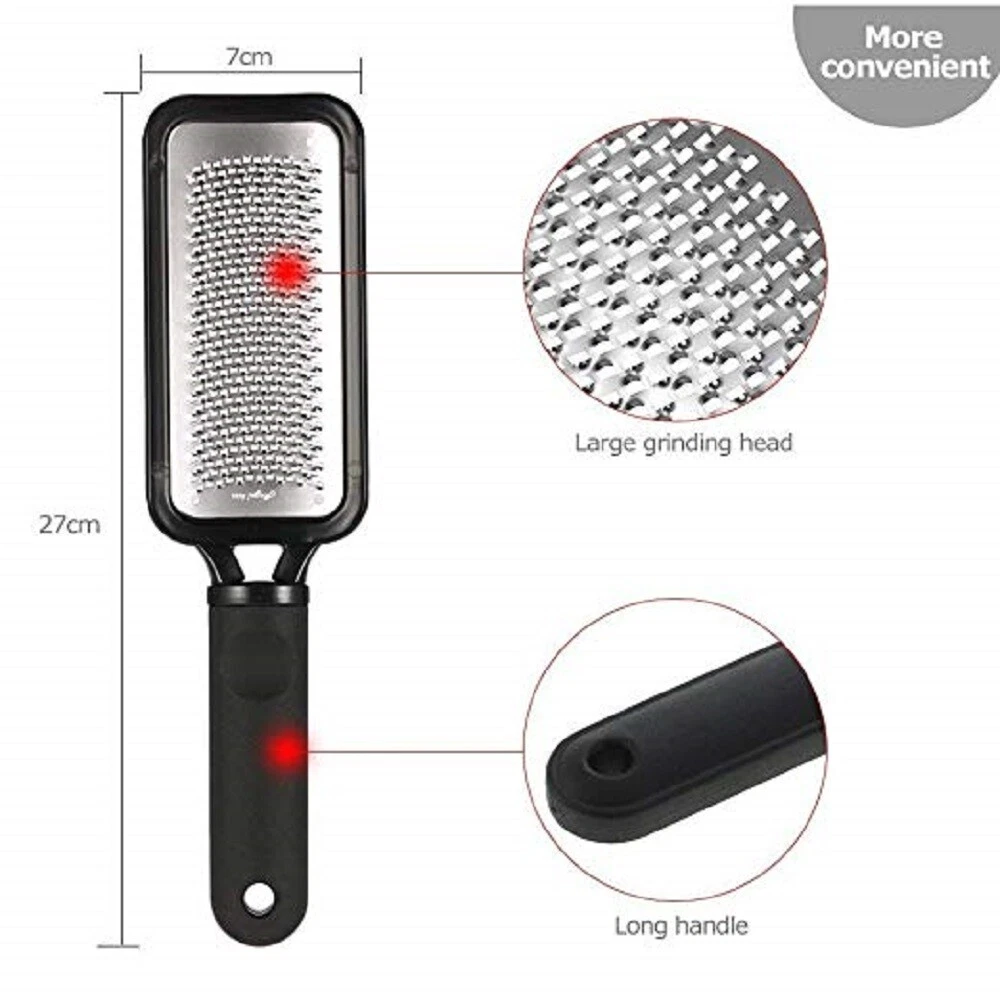 Foot Rasp File Pedicure Tool – Callus Remover & Dead Skin Scrubber for Feet-EHQ282