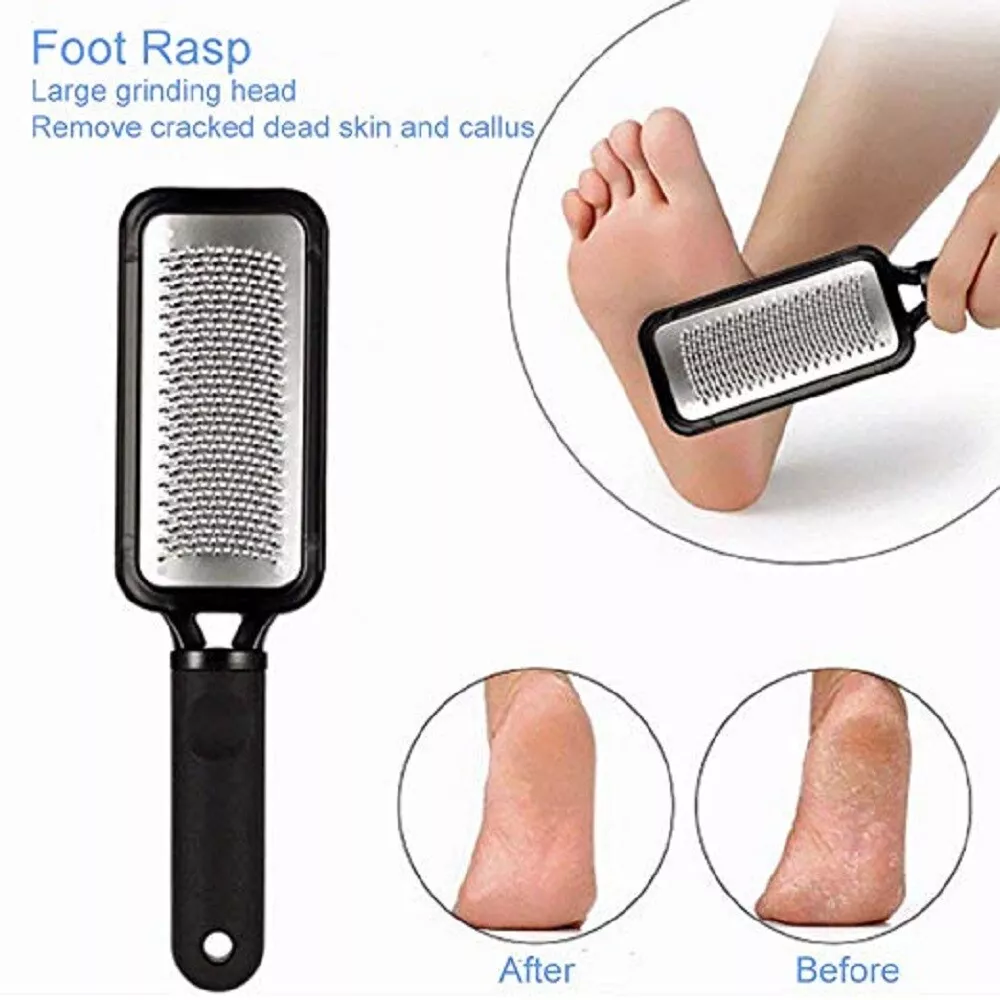 Foot Rasp File Pedicure Tool – Callus Remover & Dead Skin Scrubber for Feet-EHQ282